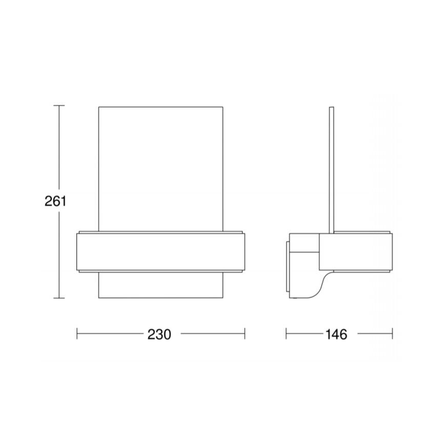 STEINEL 065713 - LED Número de casa con sensor L820 LED/12,5W/230V IP44