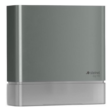 Steinel 066079 - Sensor de movimiento para exteriores IS 180 DIGI HD COM1 IP54 antracita