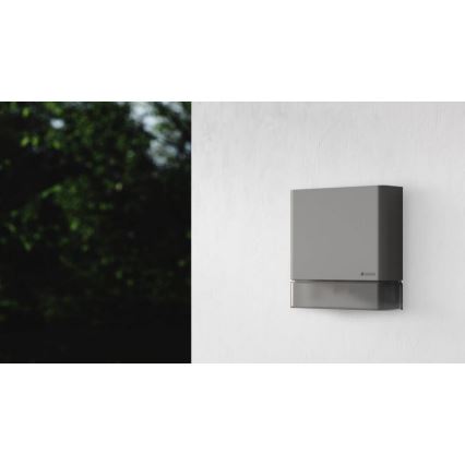 Steinel 066079 - Sensor de movimiento para exteriores IS 180 DIGI HD COM1 IP54 antracita