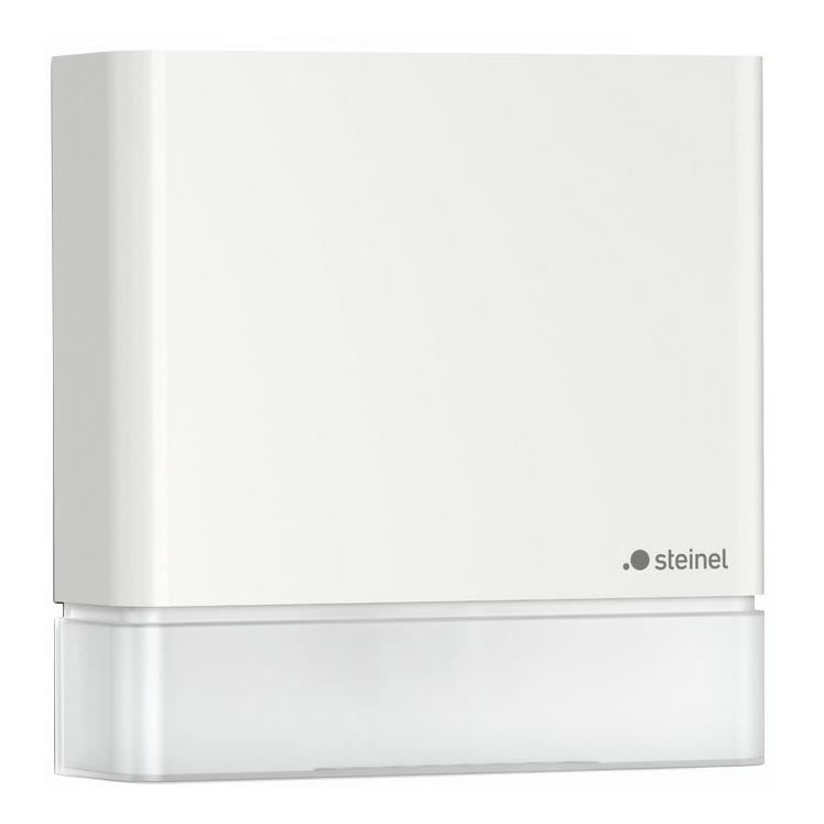 Steinel 066109 - Sensor de movimiento para exteriores IS 180 DIGI HD COM1 IP54 blanco