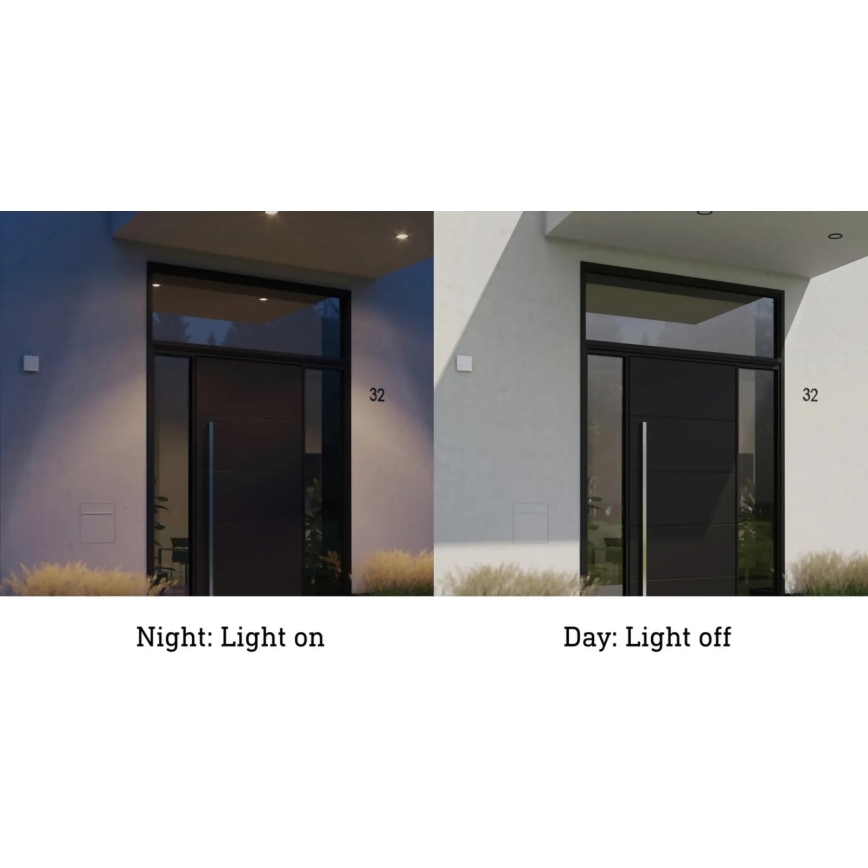 Steinel 066123 - Interruptor crepuscular NIGHTMATIQ Plus IP54 blanco