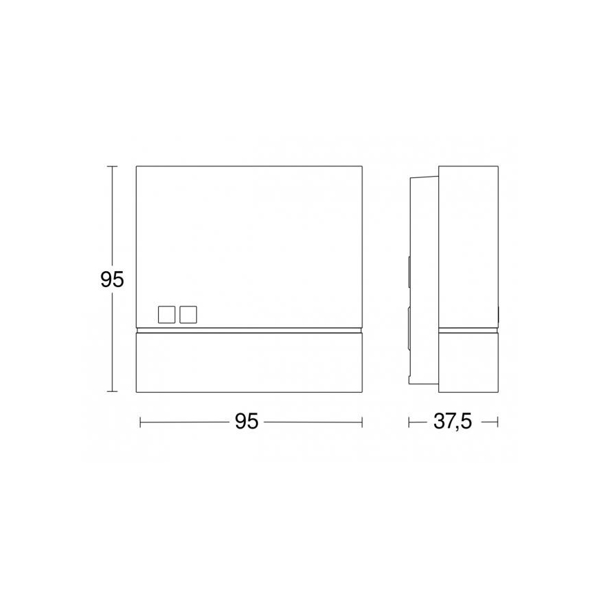 Steinel 066123 - Interruptor crepuscular NIGHTMATIQ Plus IP54 blanco