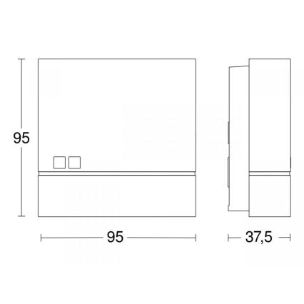 Steinel 066147 - Interruptor crepuscular NIGHTMATIQ IP54 blanco
