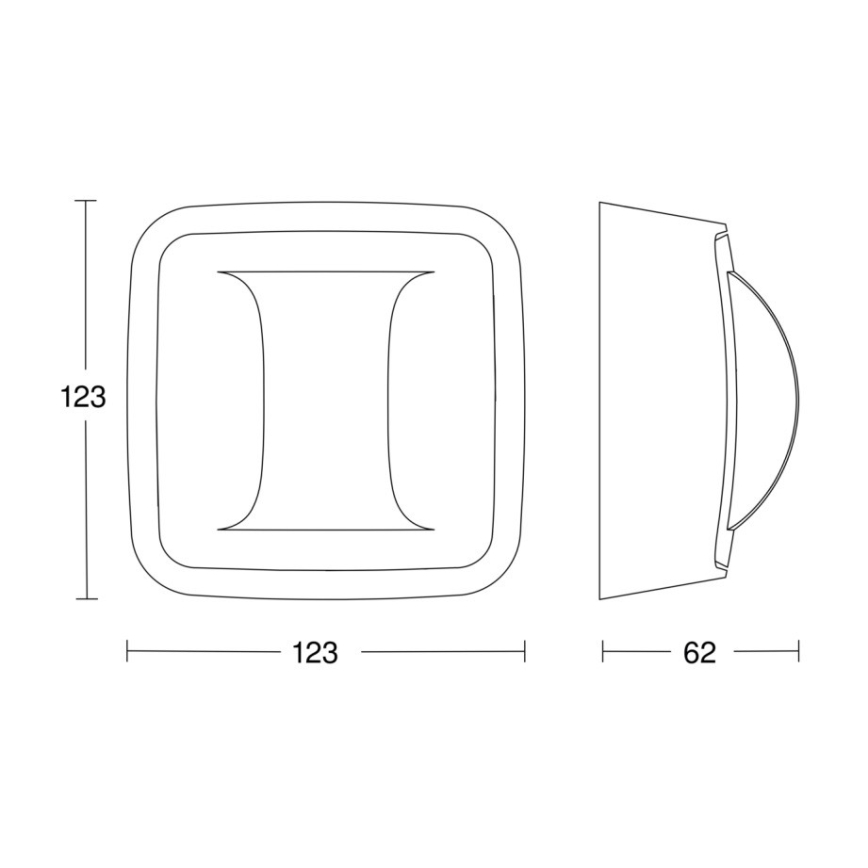 Steinel 066154 - Detector de presencia HALLWAY blanco