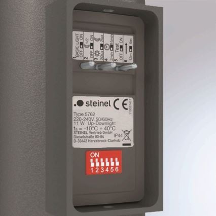 Steinel 067199 - Aplique LED de exterior con sensor L 930 S LED/9,3W/230V IP44 antracita