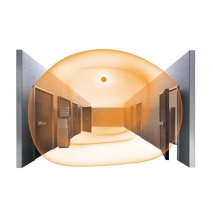 Steinel 067878 - Lámpara de techo LED con sensor RS PRO LED/23,4W/230V IP40 4000K
