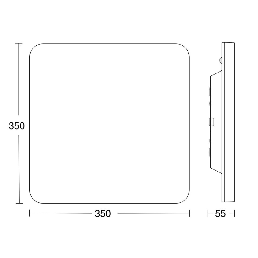 Steinel 067878 - Lámpara de techo LED con sensor RS PRO LED/23,4W/230V IP40 4000K