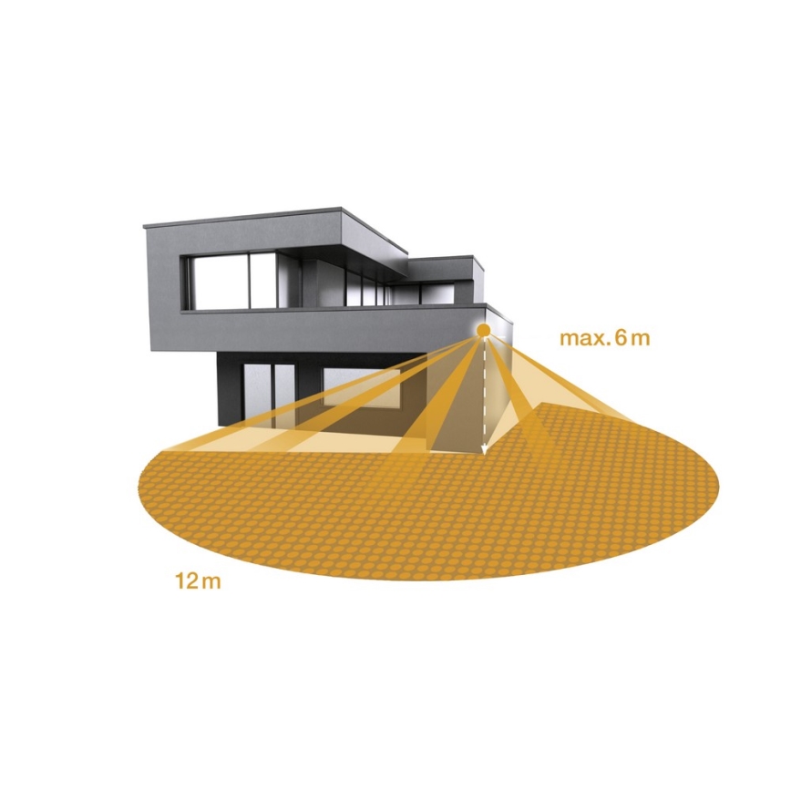 Steinel 068110 - Proyector LED con sensor XLED PRO LED/20W/230V IP44 negro