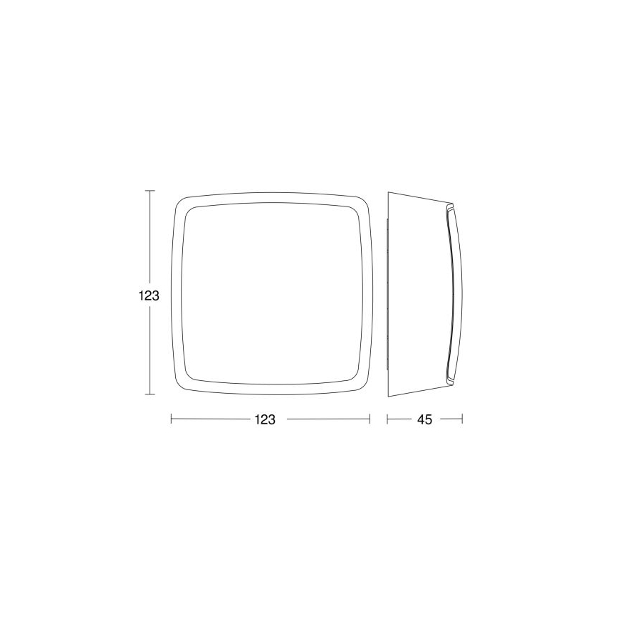 Steinel 068288 - Detector de presencia TRUE PRESENCE COM2G IP54 negro