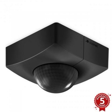 Steinel 068561 - Sensor de movimiento IS 3360 40m V3 KNX IP54 cuadrado negro