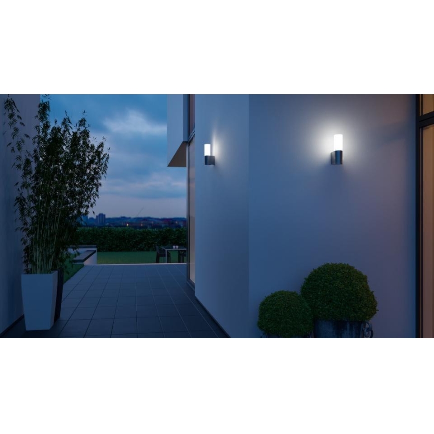 Steinel 069506 - LED Aplique de exterior L 605 LED/11,3W/230V IP44 antracita