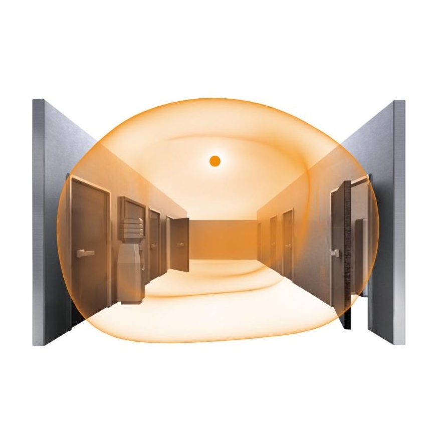 Steinel 069742 - Plafón LED de baño con sensor RSPROP2 15,1W/230V 3000K IP54