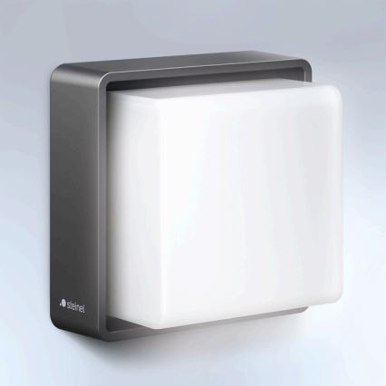 Steinel 078645- LED Aplique para exterior con sensor L 845 SC 9W/230V 3000K IP44 antracita