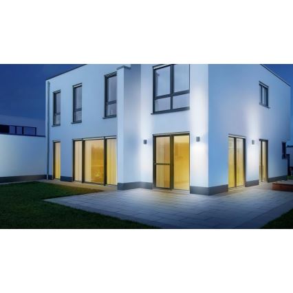 Steinel 078713- Aplique de exterior L 930 LED/9,3W/230V IP44 antracita