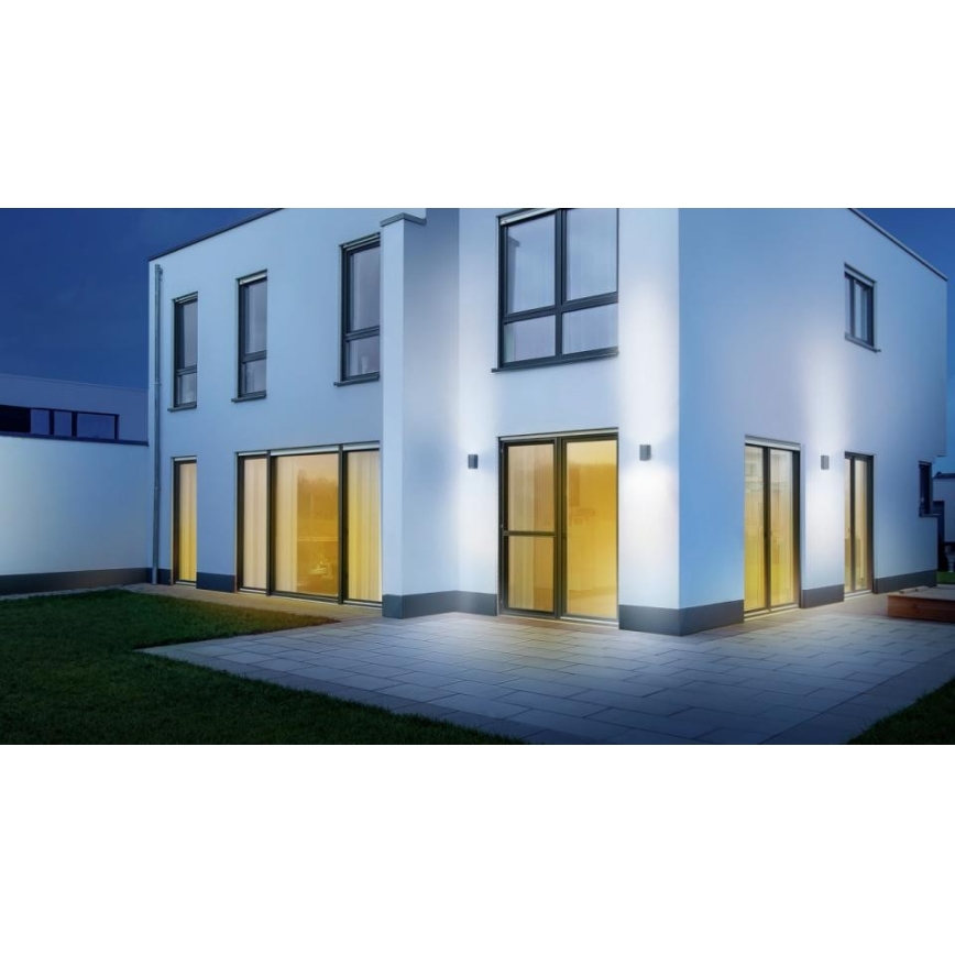 Steinel 078713- Aplique de exterior L 930 LED/9,3W/230V IP44 antracita