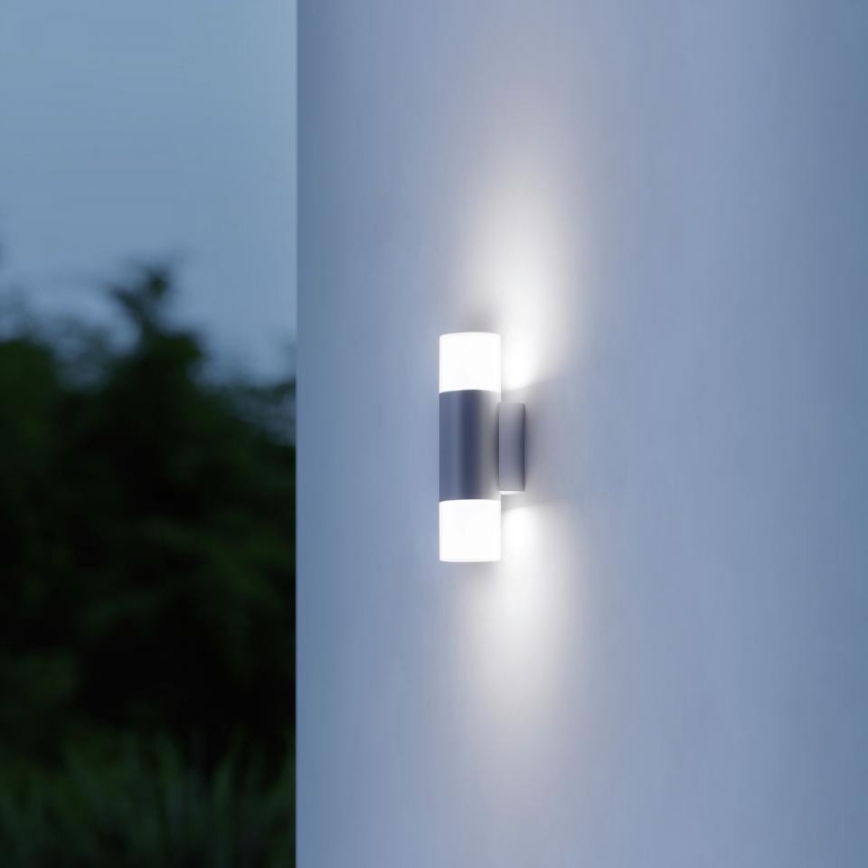 Steinel 078720- Aplique de exterior L 910 LED/9,8W/230V IP44 antracita