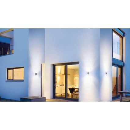 Steinel 078720- Aplique de exterior L 910 LED/9,8W/230V IP44 antracita
