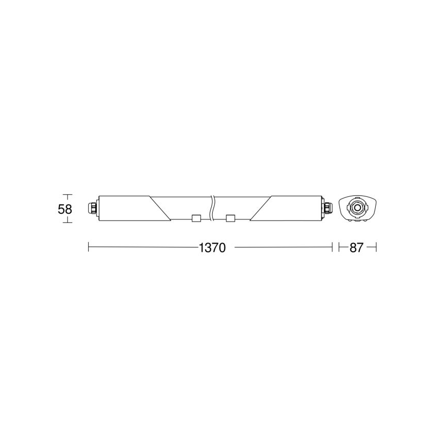 Steinel 079178 - Lámpara LED de alta resistencia con sensor RS PRO CONNECT 5100 SL LED/30W/230V IP66