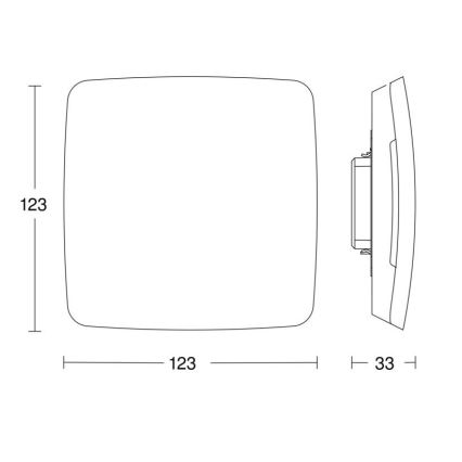 Steinel 079208 - Multisensor Aerosol KNX IP44 blanco