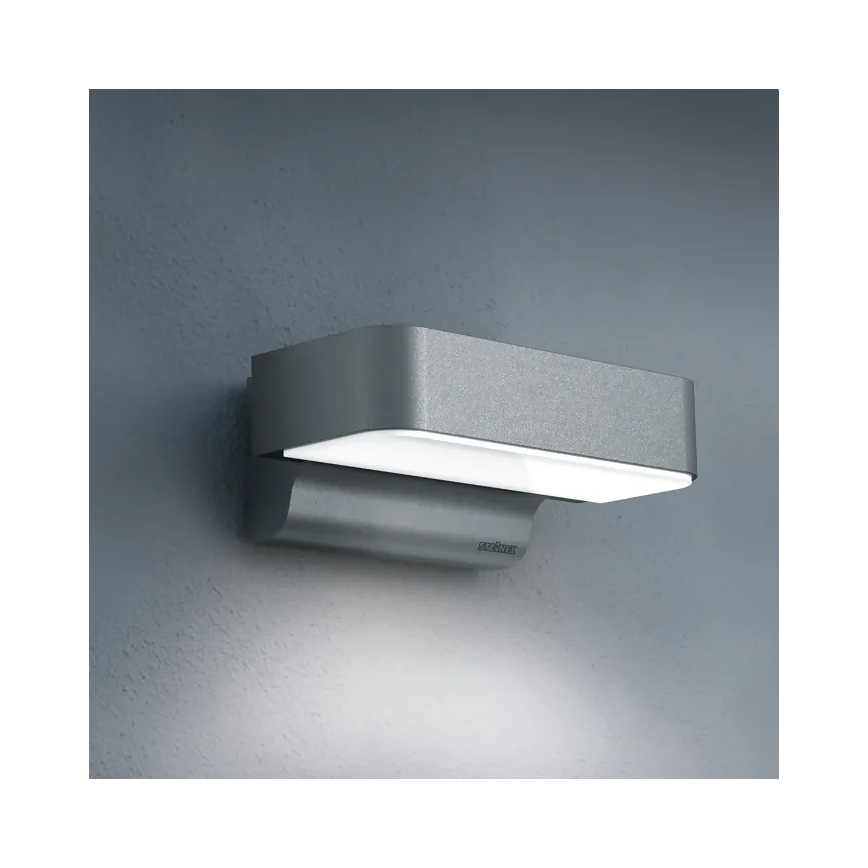 Steinel 079291- LED Aplique de exterior L800C LED/7,5W/230V IP44 antracita