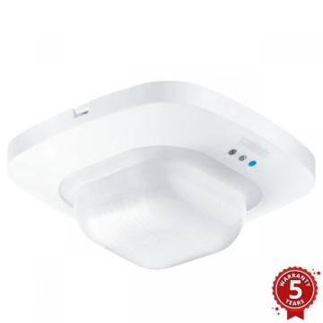 Steinel 079345 - Detector de presencia IR QUATTRO COM1 230V blanco
