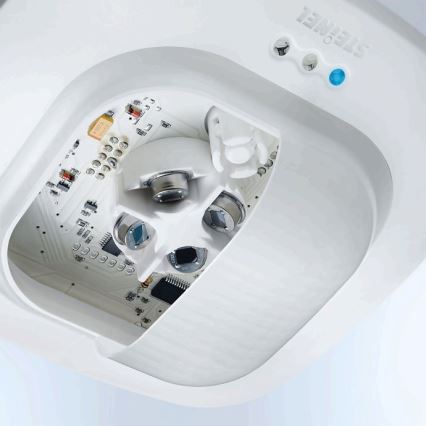 Steinel 079383 - Detector de presencia IR Quattro HD 24m KNX blanco