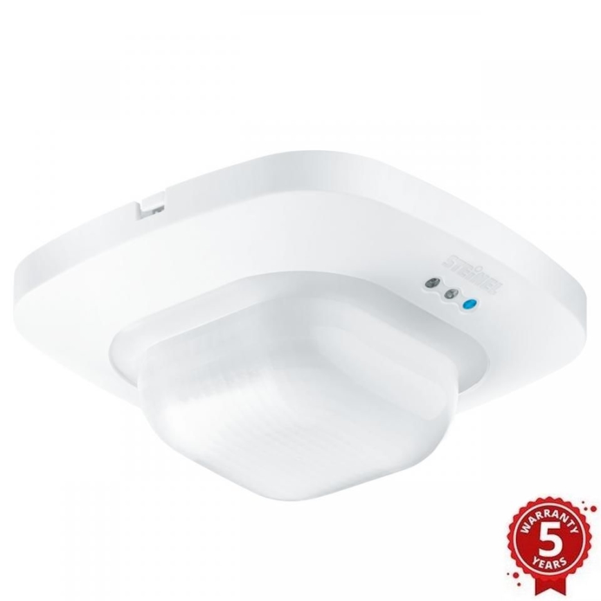 Steinel 079390 - Detector de presencia IR Quattro 8m V3 KNX blanco