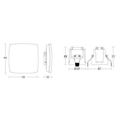 Steinel 079451 - Detector de presencia TRUE PRESENCE KNX blanco