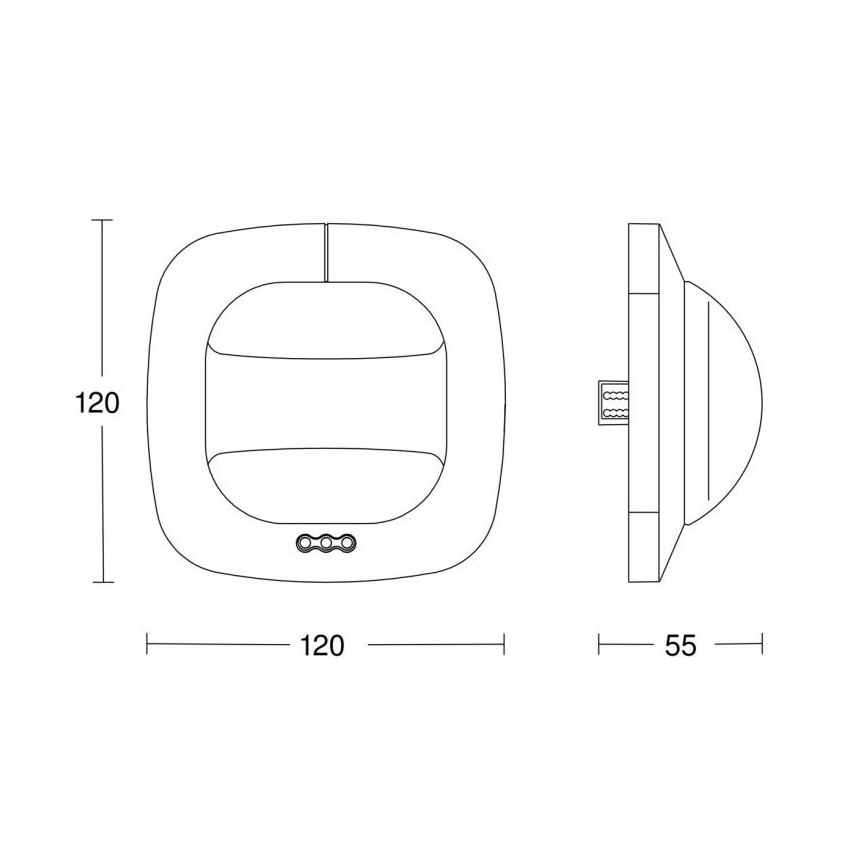 Steinel 079499 - Detector de presencia Dual HF DALI-2 APC blanco