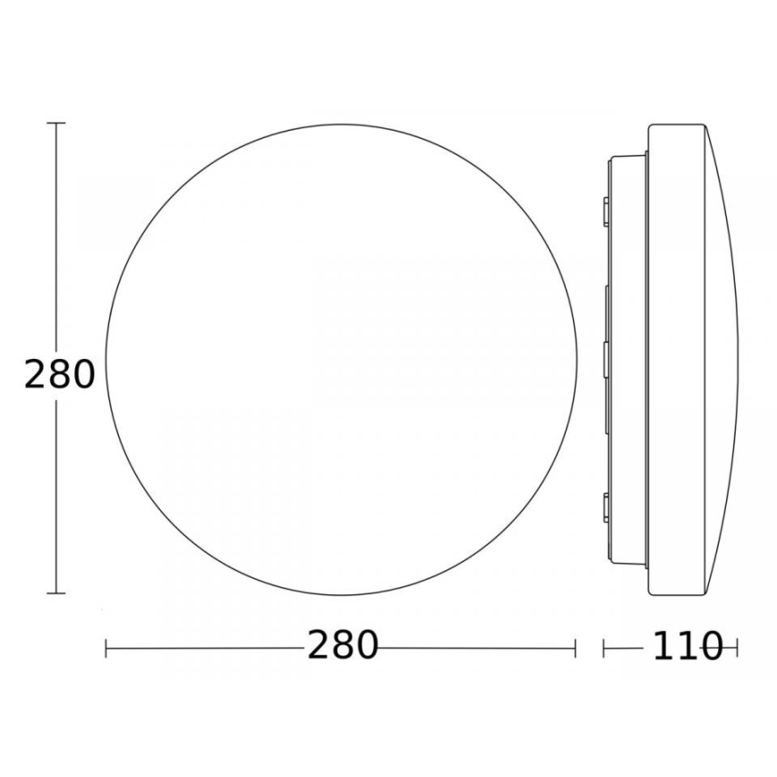 Steinel 079734 - Plafón LED con sensor RS 20 S LED/9,4W/230V 3000K IP44