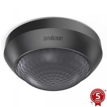 Steinel 081706 - Sensor de movimiento para exteriores IS 2360-3 ECO 230V IP54 negro
