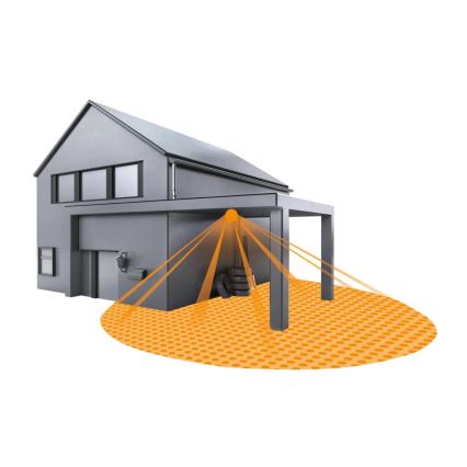 Steinel 081706 - Sensor de movimiento para exteriores IS 2360-3 ECO 230V IP54 negro