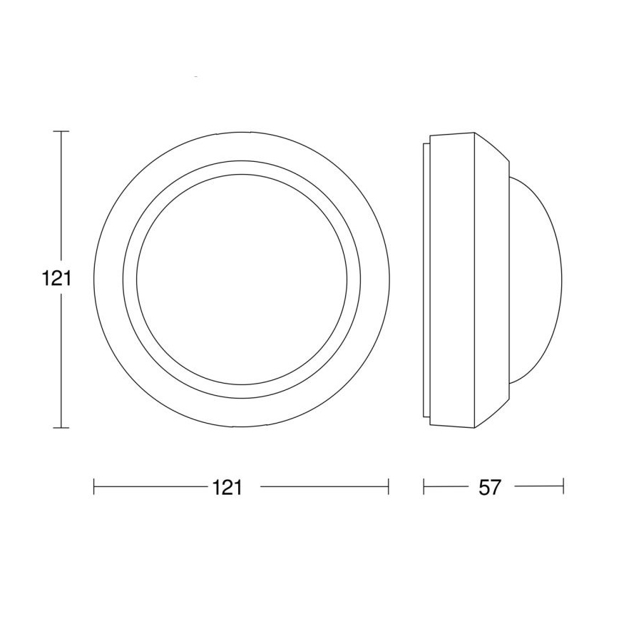 Steinel 081706 - Sensor de movimiento para exteriores IS 2360-3 ECO 230V IP54 negro