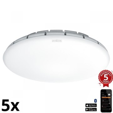 Steinel 081959 - JUEGO 5x Plafón LED con sensor RS PRO S20 SC LED/15,7W/230V 3000K