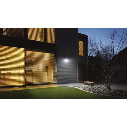 Steinel 081997 - Proyector solar LED con sensor XSolar LS ONE LED/1,2W/3,3V IP44 2500 mAh
