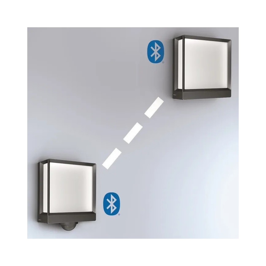 Steinel 085230 - Aplique LED de exterior regulable L40C LED/12,9W/230V IP54 antracita