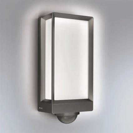 Steinel 085261 - LED Regulable aplique con sensor para exterior L42SC LED/13W/230V IP54