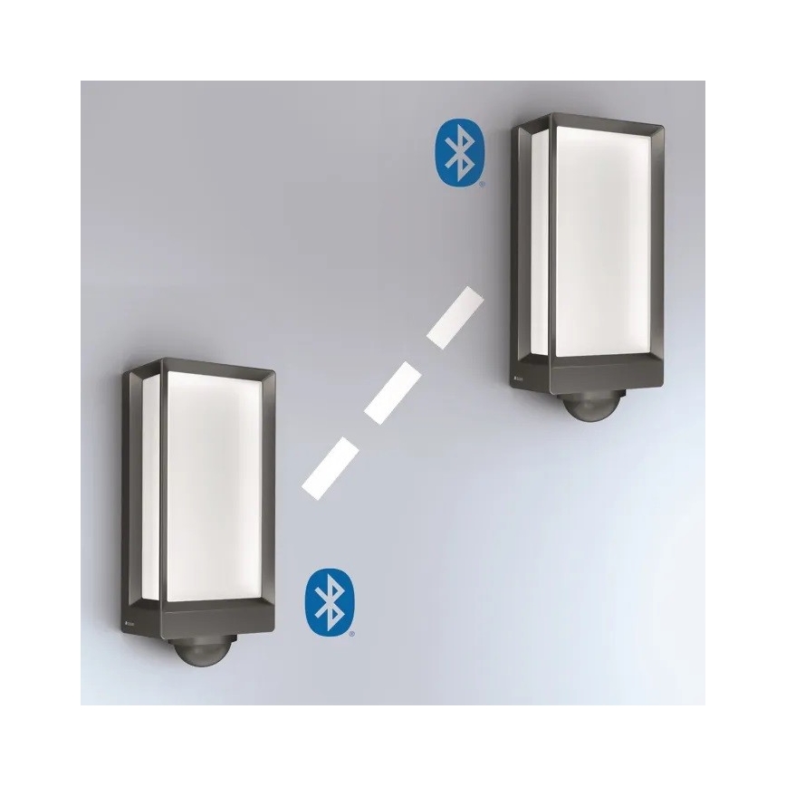 Steinel 085261 - LED Regulable aplique con sensor para exterior L42SC LED/13W/230V IP54