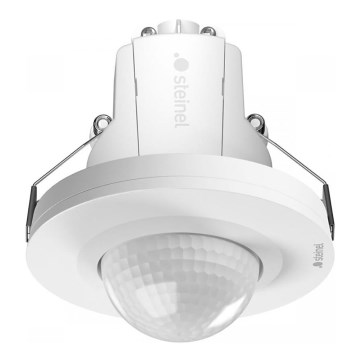 Steinel 086916 - Sensor de movimiento empotrado MD IR 4360-24 COM1 DE WS blanco