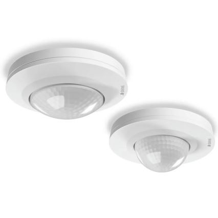 Steinel 087777 - Sensor de movimiento empotrable MD-24 ECO COM1 360° blanco
