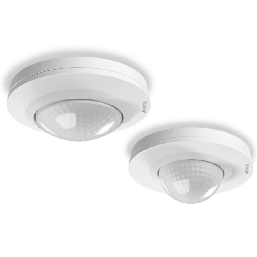 Steinel 087777 - Sensor de movimiento empotrable MD-24 ECO COM1 360° blanco