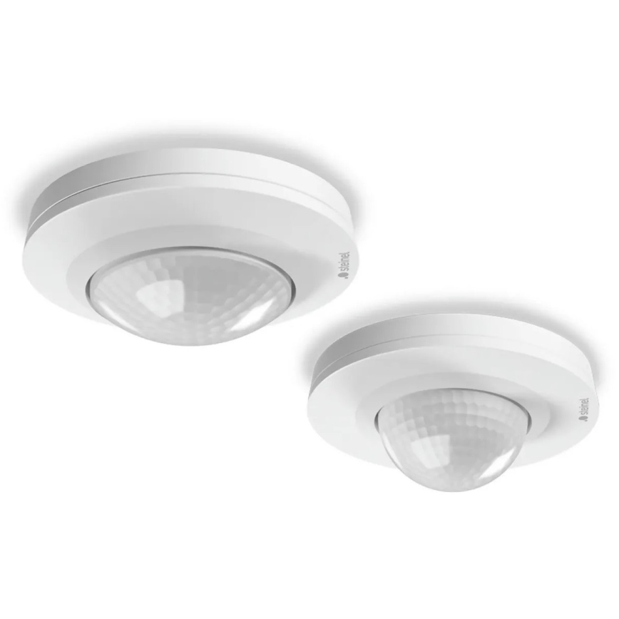 Steinel 087821 - Sensor de movimiento para exterior con un sensor de presencia PD-24 ECO COM1 360° IP54 blanco
