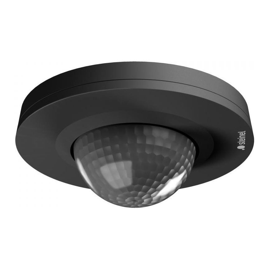 Steinel 087869 - Sensor de movimiento con un sensor de presencia PD-24 ECO COM1 360° negro