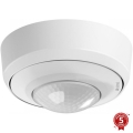 Steinel 087890 - Sensor de movimiento para exterior con un sensor de presencia PD-8 ECO COM1 360° IP54 blanco