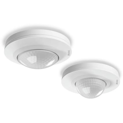 Steinel 087937 - Sensor de movimiento con un sensor de presencia PD-8 ECO COM1 360° blanco