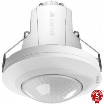 Steinel 087975 - Sensor de movimiento empotrable con un sensor de presencia PD-8 ECO KNX 360° blanco
