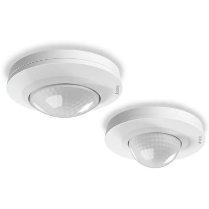 Steinel 087975 - Sensor de movimiento empotrable con un sensor de presencia PD-8 ECO KNX 360° blanco