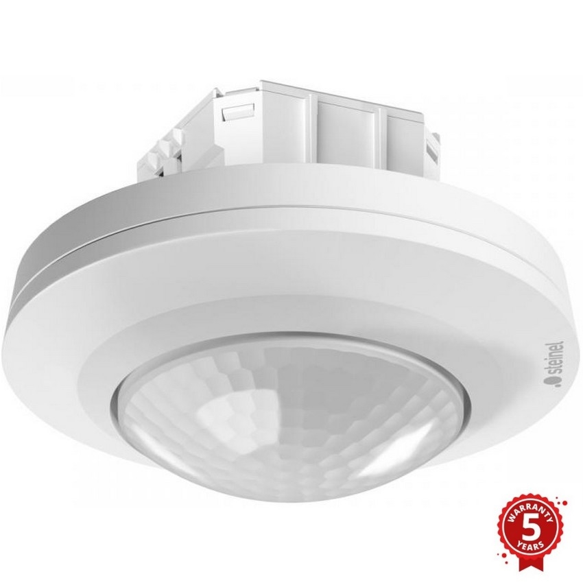 Steinel 087999 - Sensor de movimiento con un sensor de presencia PD-8 ECO KNX 360° blanco