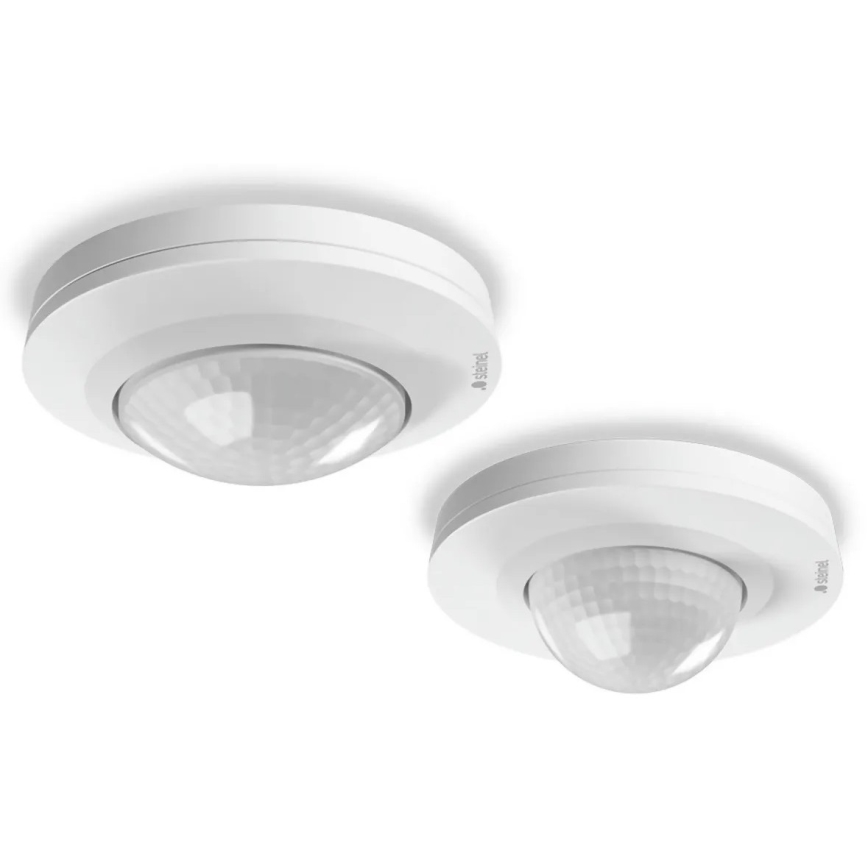 Steinel 088019 - Sensor de movimiento para exterior con un sensor de presencia PD-24 ECO KNX 360° IP54 blanco