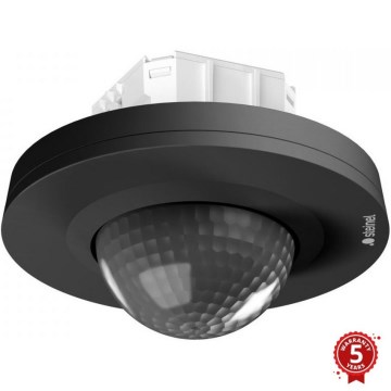 Steinel 088040 - Sensor de movimiento con un sensor de presencia PD-24 ECO KNX 360° negro